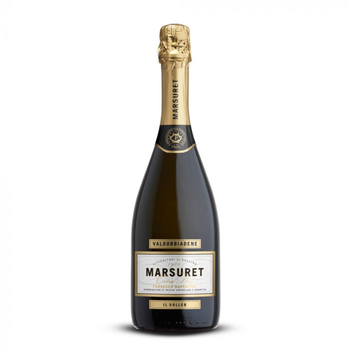 VALDOBBIADENE Prosecco Superiore Docg Extra Dry "Il Soller" Az. Marsuret 0,375 lt