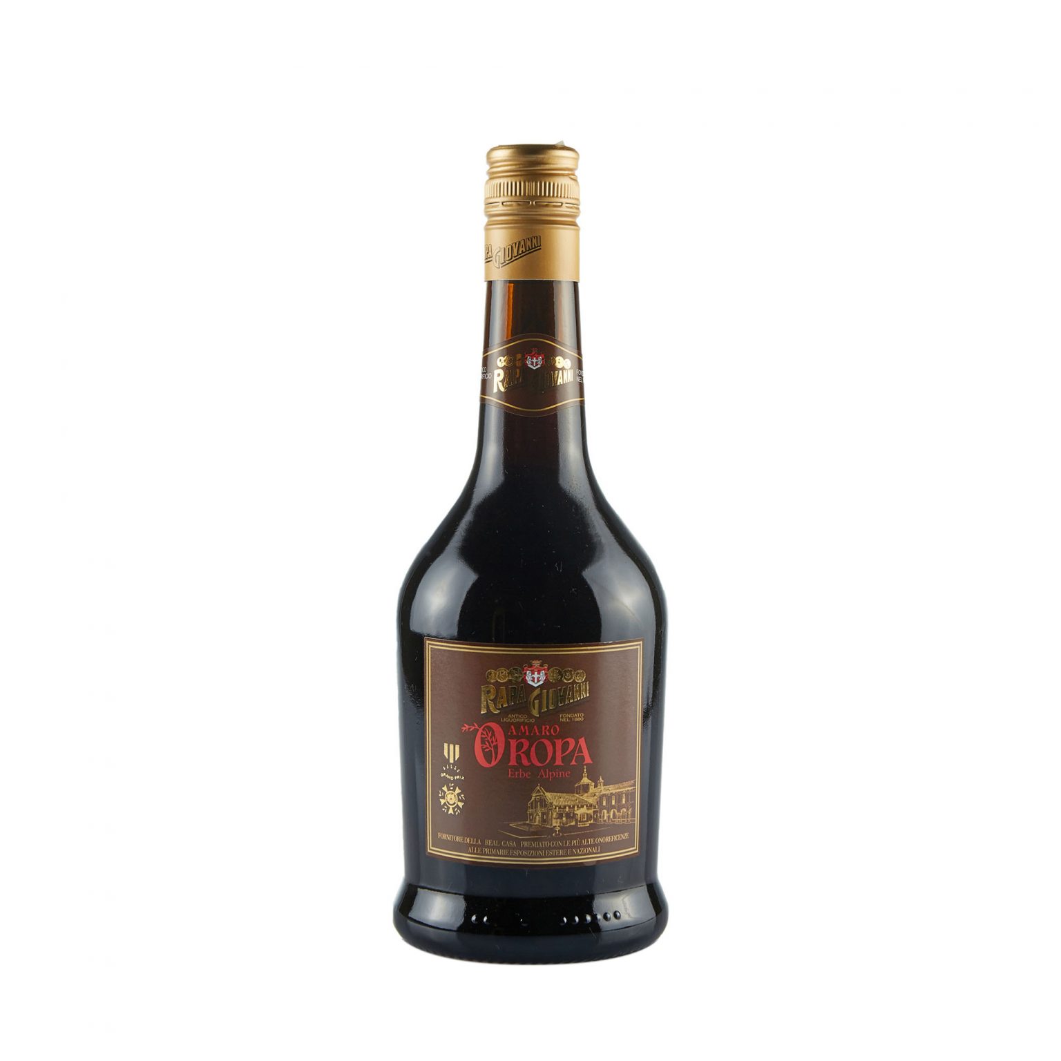 Amaro Oropa Erbe Alpine Liquorificio Rapa Giovanni