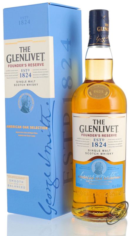 The Glenlivet Founders Reserve Whisky 40% vol. 0,70l  american oak selection