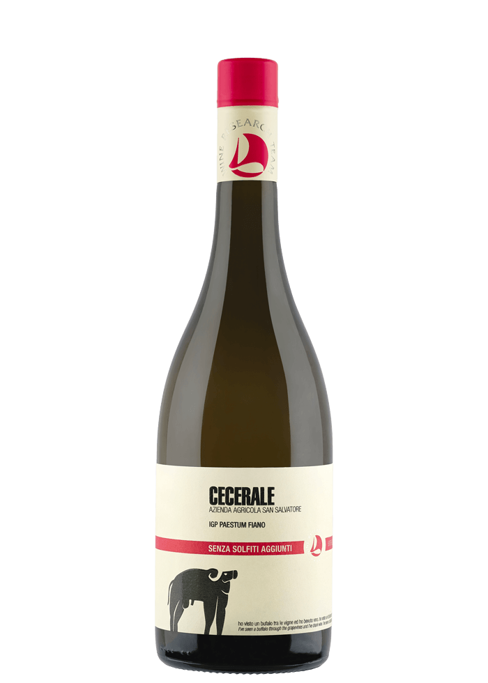 Fiano  "CECERALE 2021 " IGP PAESTUM BIO Az. San Salvatore 1988